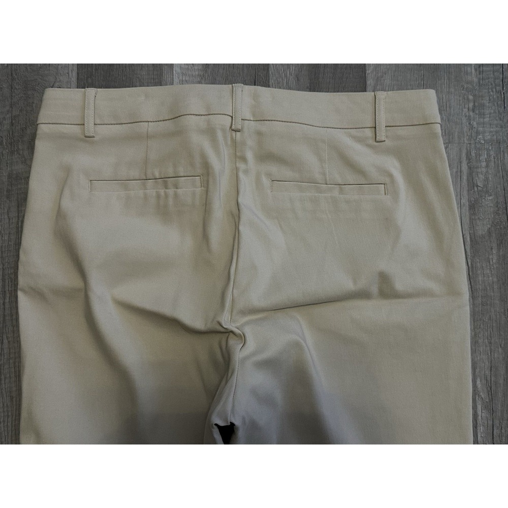 $99 J Jill Wearever Collection Women's size 10 Pants Beige Tan Career Stretch - Picture 15 of 16